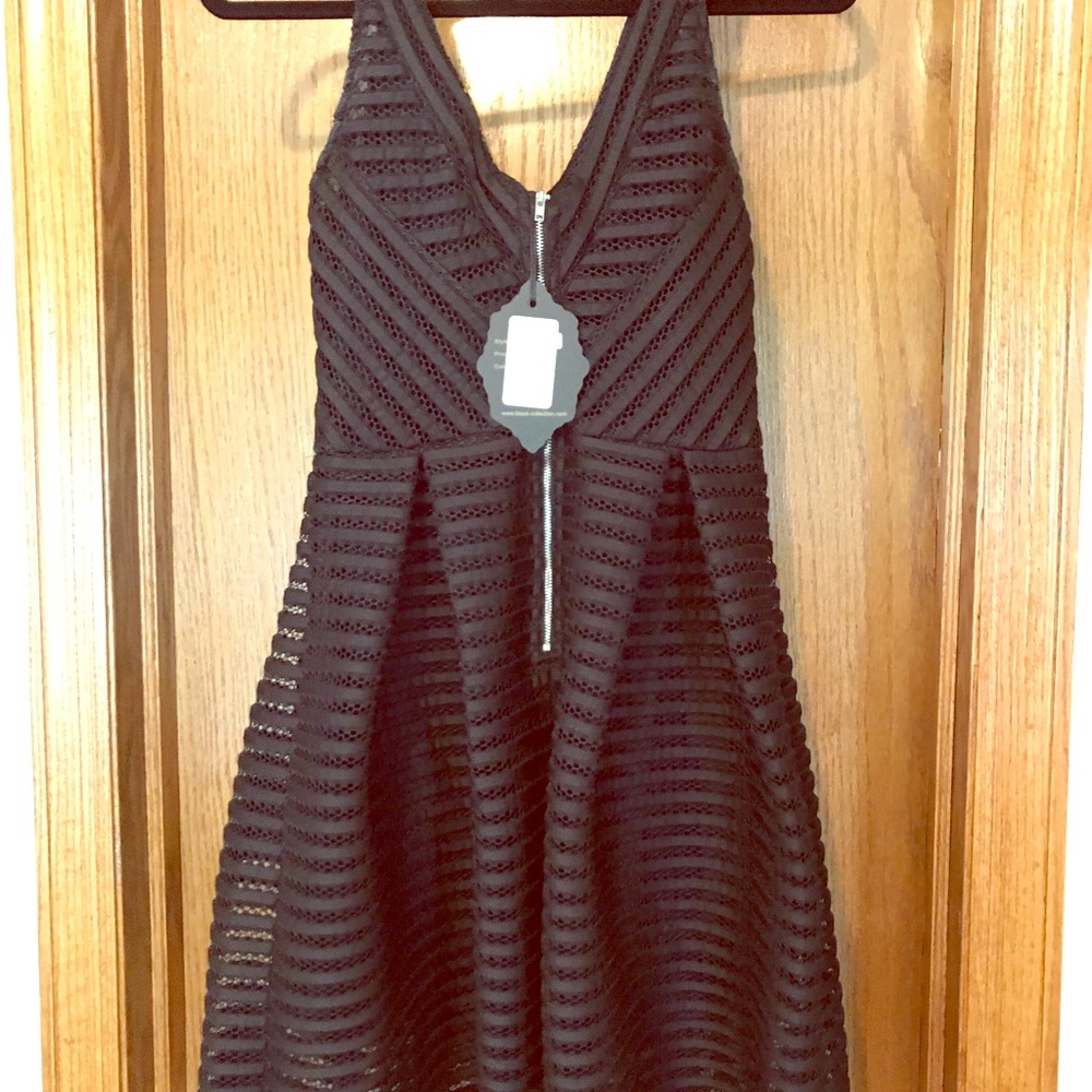 NWT black cocktail dress. From boutique, TTS.